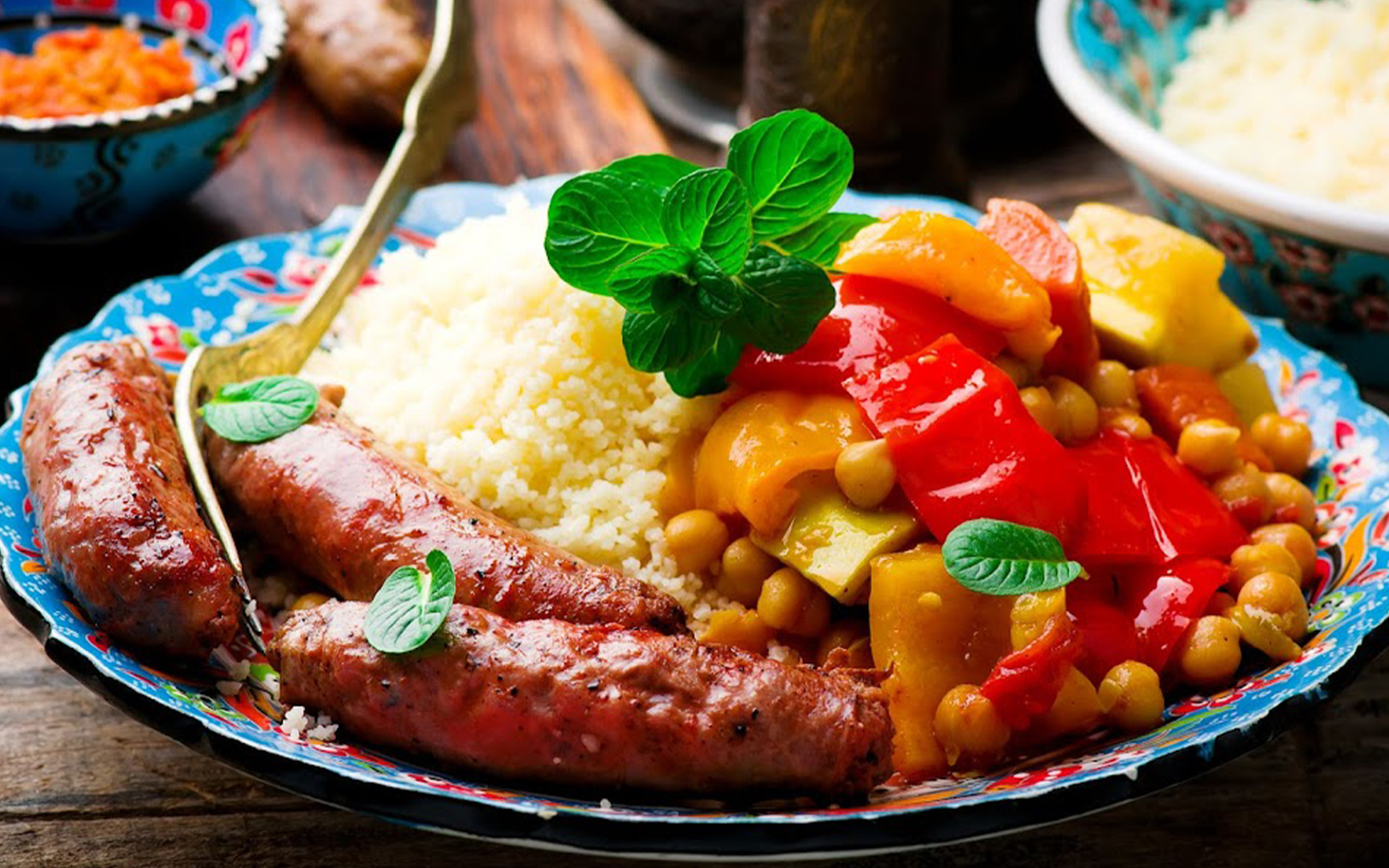 Couscous poulet et merguez